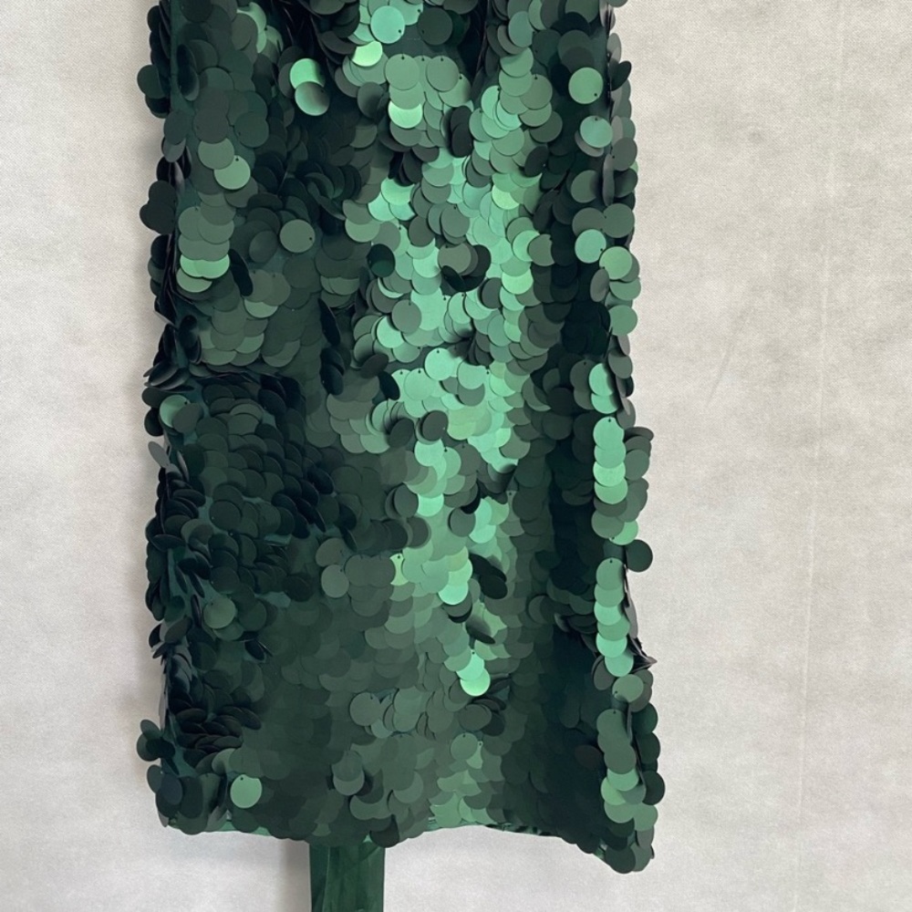 Sequinned One-Shoulder Mini Dress by Maeve - Picture 9 of 16